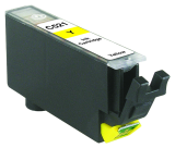 Neutrale Tintenpatrone CACLI521Y-INK-FRC für versch. Canon-Geräte (Gelb)