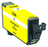 Neutrale Tintenpatrone CACLI526Y-INK-FRC für versch. Canon-Geräte (Gelb)