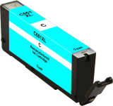 Neutrale Tintenpatrone CACLI551C-XL-INK-FRC für versch. Canon-Geräte (Cyan)