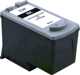 Neutrale Tintenpatrone CAPG37-INK-FRC für versch. Canon-Geräte (Schwarz)
