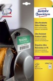 Avery Zweckform® L7911-10 Ultra-Resistente Folien-Etiketten - A4, 480 Stück, 45,7 x 21,2 mm, 10 Blatt weiß