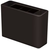 HAN Stifteköcher smart-Line - schwarz Köcher schwarz/schwarz 135 x 98 x 40 mm