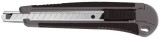 WESTCOTT Cutter PROFESSIONAL 9 mm ohne Feststellschraube Cutter grau/schwarz 9 mm