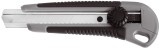 WESTCOTT Cutter PROFESSIONAL 18 mm - mit Schraube mit Feststellschraube Cutter grau/schwarz 18 mm