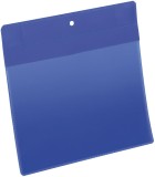 Durable Kennzeichnungstasche - magnetisch, A5 quer, PP, dokumentenecht, dunkelblau, 10 Stück oben