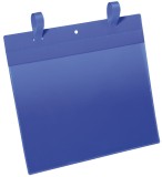 Durable Kennzeichnungstasche für Gitterboxen - A4 quer, 50 Stück Kennzeichnungstasche 311 x 442 mm