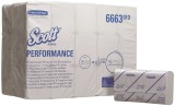 Scott® PERFORMANCE Handtücher - 1-lagig, weiß, 15 x 212 Tücher Falthandtuch 1-lagig Interfold