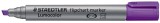 Staedtler® Lumocolor® 356 B flipchart marker - Keilspitze, violett Flipchartmarker violett 2 -5 mm