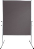 Franken X-tra!Line® Moderationstafel - 120 x 150 cm, grau/Filz Moderationstafel 120 cm 150 cm