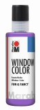 Marabu Window Color fun&fancy - Lavendel 007, 80 ml Window Color lavendel auf Wasserbasis 80 ml