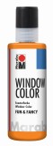 Marabu Window Color fun&fancy - Orange 013, 80 ml Window Color orange auf Wasserbasis 80 ml