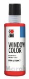 Marabu Window Color fun&fancy - Kirschrot 031, 80 ml Window Color kirschrot auf Wasserbasis 80 ml