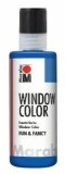 Marabu Window Color fun&fancy - Ultramarinblau 055, 80 ml Window Color ultramarinblau 80 ml