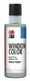 Marabu Window Color fun&fancy - Konturen-Silber 082, 80 ml Window Color konturen-silber 80 ml