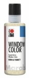 Marabu Window Color fun&fancy - Glitter-Gold 584, 80 ml Window Color Glitter-Gold auf Wasserbasis