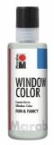 Marabu Window Color fun&fancy - Glitter-Eis 589, 80 ml Window Color glitter-eis auf Wasserbasis