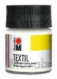 Marabu Textil - weiß 070, 50 ml Textilfarbe weiß für helle Textilien bis 60 °C 50 ml