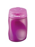 STABILO® Ergonomischer Dosen-Spitzer für Linkshänder - EASYsharpener - 3 in 1 - pink Dosenspitzer