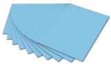 Folia Fotokarton - A4, himmelblau Mindestabnahmemenge - 50 Blatt. Fotokarton himmelblau 21 x 29,7 cm