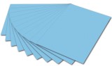 Folia Fotokarton - 50 x 70 cm, himmelblau Mindestabnahmemenge - 10 Blatt. Fotokarton himmelblau