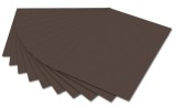 Folia Fotokarton - 50 x 70 cm, dunkelbraun Mindestabnahmemenge - 10 Blatt. Fotokarton dunkelbraun