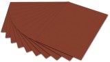 Folia Fotokarton - 50 x 70 cm, rotbraun Mindestabnahmemenge - 10 Blatt. Fotokarton rotbraun 300 g/qm