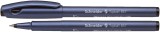 Schneider Tintenroller Topball 857 - stahlblau/schwarz, 0,6 mm, mit Kappe Tintenroller schwarz