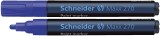 Schneider Lackmarker Maxx 270 - Rundspitze, 1-3 mm, blau Lackmarker blau 1-3 mm Rundspitze Nein