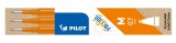 Pilot Tintenrollermine FriXion BLS-FR7 - 0,4 mm, orange, 3er Pack Tintenrollermine orange 0,4 mm
