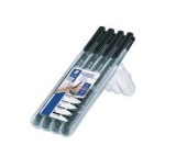Staedtler® Feinschreiber Universalstift Lumocolor® pen set - permanent, 4 Stiften in S, F, M, B,