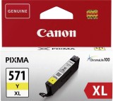Canon Original Canon Tintenpatrone gelb High-Capacity (0334C001,0334C001AA,334C001,334C001AA,CLI-571XLY,CLI-571YXL)