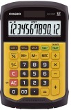 Casio® Taschenrechner WM-320MT Taschenrechner schwarz/gelb 12-stellig Solar und Batterie 109 mm