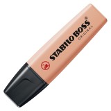 STABILO® Textmarker - BOSS ORIGINAL Pastel - Einzelstift - cremige Pfirsichfarbe Textmarker