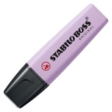 STABILO® Textmarker - BOSS ORIGINAL Pastel - Einzelstift - Schimmer von Lila Textmarker 2 + 5 mm