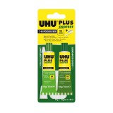 UHU® PLUS ENDFEST 300, 2-Komponenten-Epoxidharzkleber, ohne Lösungsmittel, 33 g Komponentenkleber