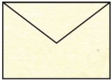 Rössler Papier Coloretti Briefumschläge - B6, 5 Stück, chamois marmora Briefumschlag ohne Fenster