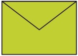 Rössler Papier Coloretti Briefumschläge - B6, 5 Stück, hellgrün Briefumschlag ohne Fenster B6