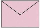 Rössler Papier Coloretti Briefumschläge - B6, 5 Stück, rosa Briefumschlag ohne Fenster B6 rosa
