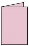 Rössler Papier Coloretti Doppelkarte - A6 hoch, 5 Stück, rosa Doppelkarte A6 hoch doppelt rosa