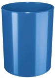 HAN Papierkorb i-Line - 13 Liter, hochglänzend, rund, New Colours blau Papierkorb i-Line blau 13 l