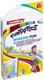 Edding Window Marker Fun e-16 - 5er Set Funtastics, 2 - 6 mm, sortiert Windowmarker 2 - 6 mm