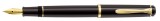 Pelikan® Classic P200 Patronenfüllhalter - F, schwarz Füllhalter F Edelharz (Oberfläche) schwarz