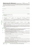 RNK Verlag Mietvertrag für Wohnraum - Hamburger Fassung, 6 Seiten, gefalzt auf DIN A4 Mietvertrag