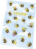 RNK Verlag Vokabelheft Crazy Bees - LIN21, A5, 40 Blatt, 80 g/qm Vokabelheft Crazy Bees A5 80 g/qm