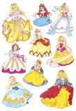 Herma 3461 Sticker DECOR Prinzessin Deko-Etiketten Prinzessin mehrfarbig Papier permanent haftend 3