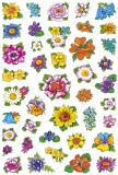 Herma 3522 Sticker DECOR Kleine Blumenköpfe Deko-Etiketten Blumen mehrfarbig Papier 3