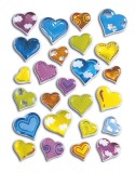 Herma 5217 Sticker MAGIC Herzen, Stone Deko-Etiketten Herzen mehrfarbig permanent haftend 1