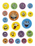 Herma 6153 Sticker MAGIC Gesichter, geprägt Deko-Etiketten Gesichter mehrfarbig permanent haftend 1