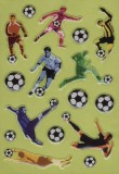 Herma 6257 Sticker MAGIC Fußballer In Aktion, Stone Deko-Etiketten Fußball mehrfarbig 1