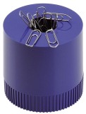 arlac® Büroklammernspender Clip-Boy - royalblau, gefüllt Klammernspender royalblau Kunststoff